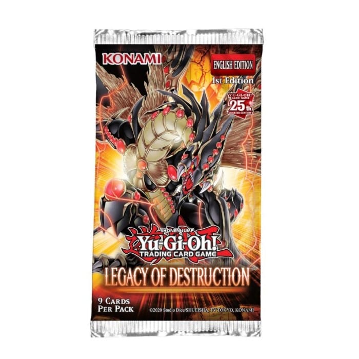 Techzone Geelong LIVE OPENING Yu-Gi-Oh TCG: Legacy of Destruction Booster Pack