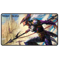 Thumbnail for Techzone Geelong Magic the Gathering - FINAL FANTASY Black Stitched Playmat Premium X for MtG