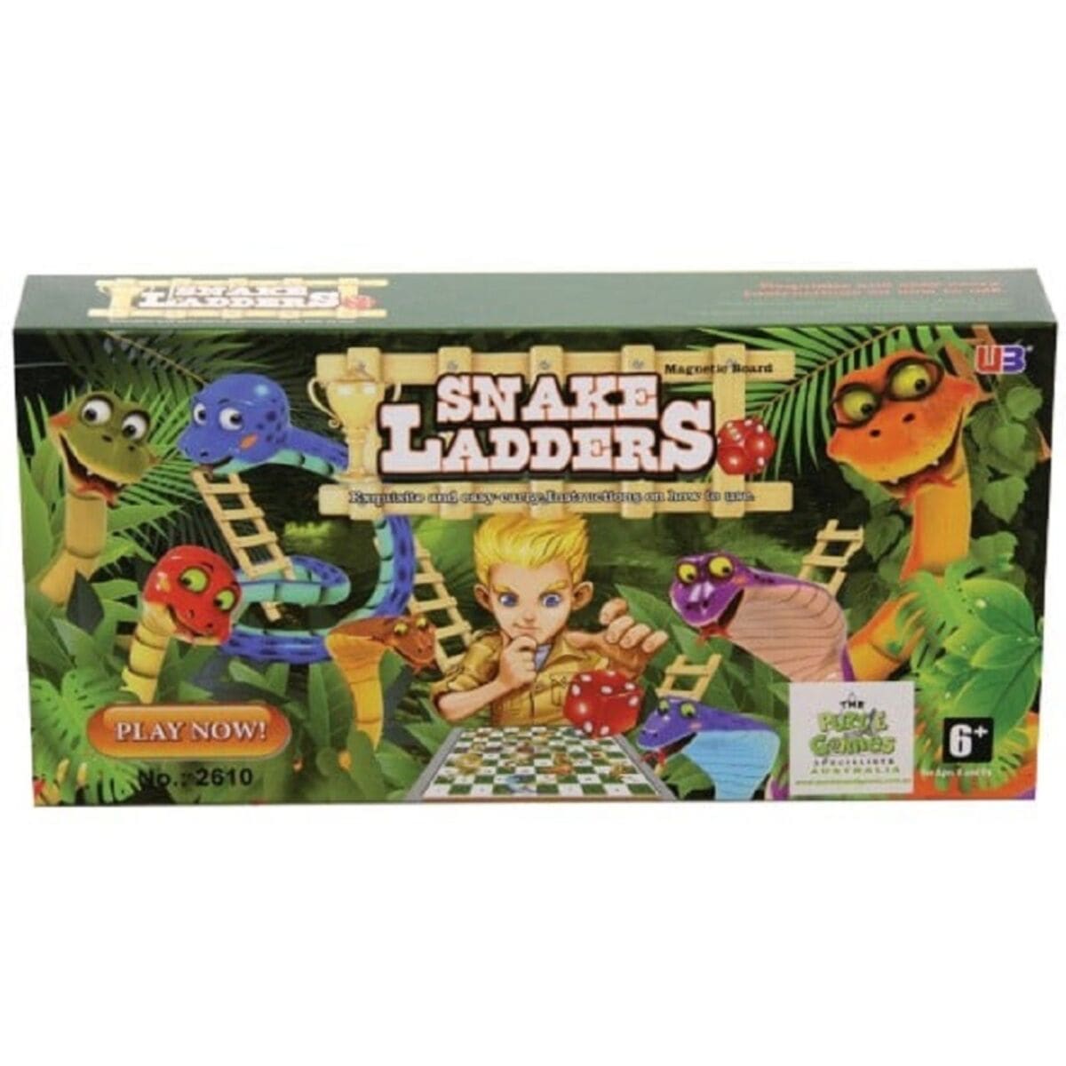 Techzone Geelong Magnetic Games Snakes & Ladders 10"