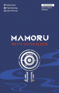 Thumbnail for Techzone Geelong Mamoru Matte Outer Sleeves (70 Pack)
