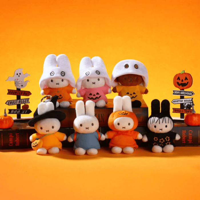 Techzone Geelong MIFFY Halloween Blind Box Plush Keychain