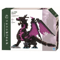 Thumbnail for Techzone Geelong nanoblock DX Dragon Purple & Black nanoblock