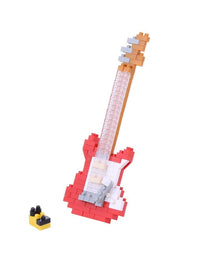 Thumbnail for Techzone Geelong nanoblock Electric Guitar Red 2 nanoblock