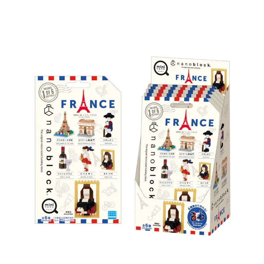 Techzone Geelong nanoblock mininano France Collection blind bag