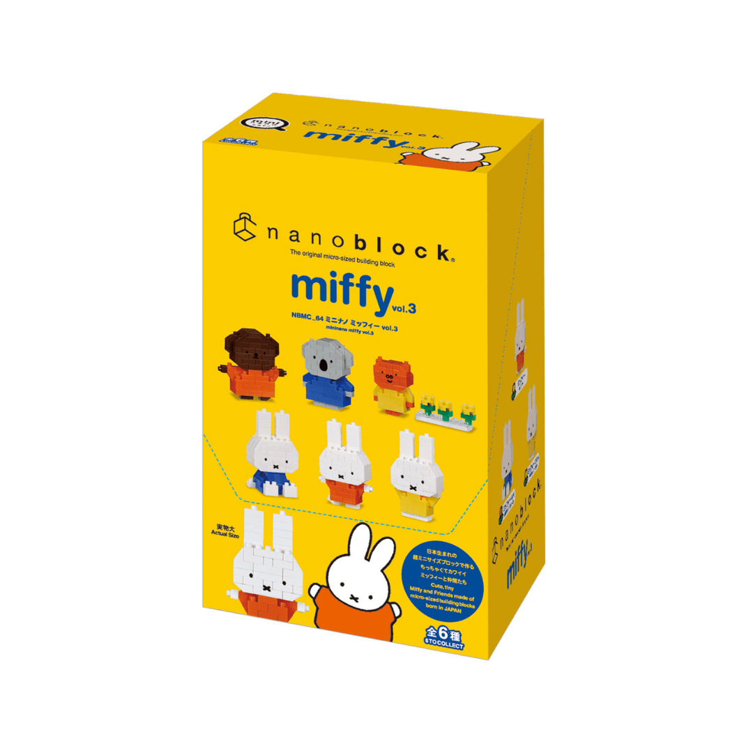 Techzone Geelong nanoblock mininano - Miffy Vol.3 Box set