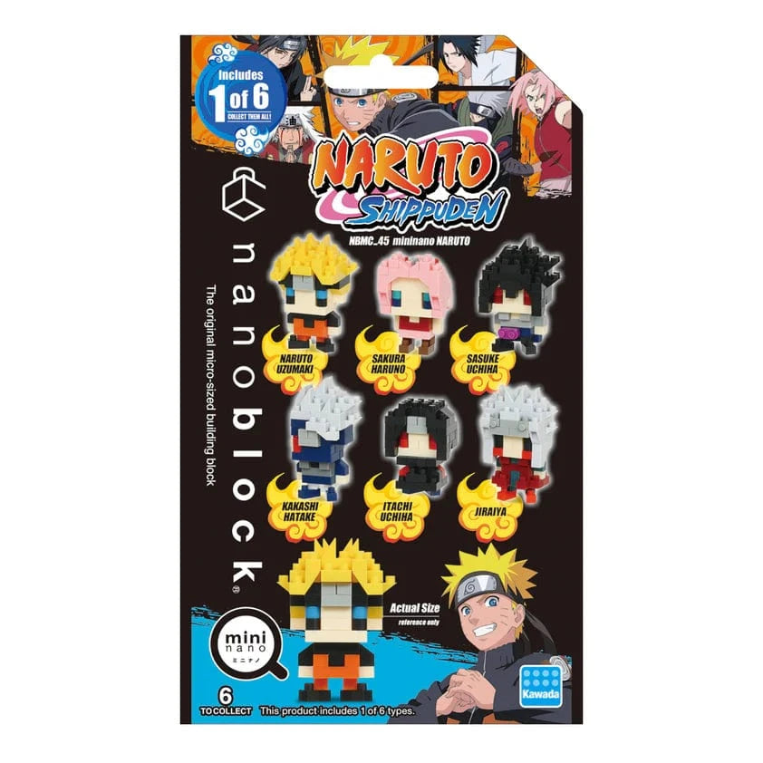 Techzone Geelong nanoblock mininano Naruto Vol.1 blind bag