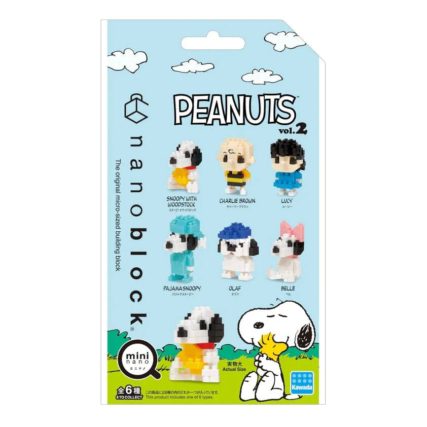 Techzone Geelong nanoblock mininano Peanuts Vol. 2 blind bag