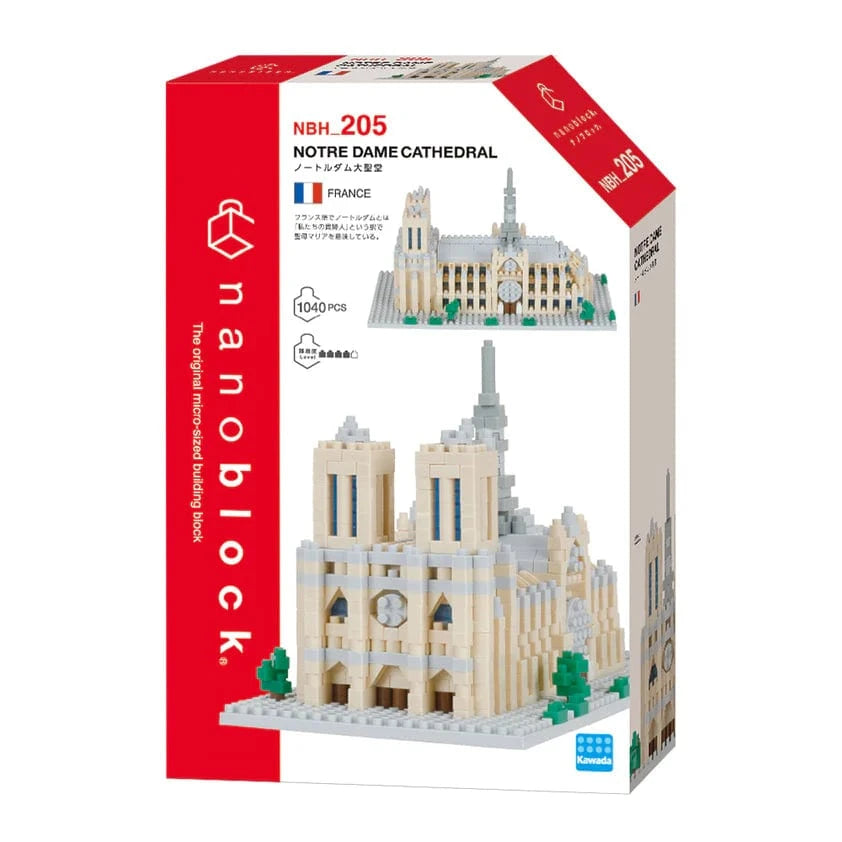 Techzone Geelong nanoblock Notre Dame Cathedral nanoblock