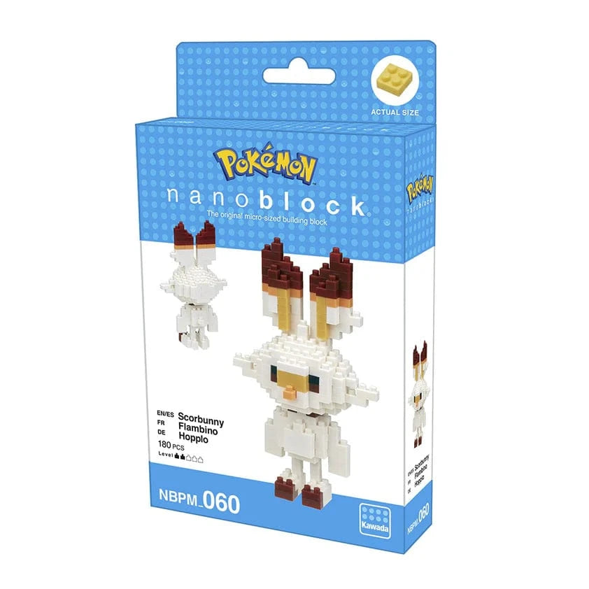 Techzone Geelong nanoblock Pokemon - Scorbunny nanoblocks