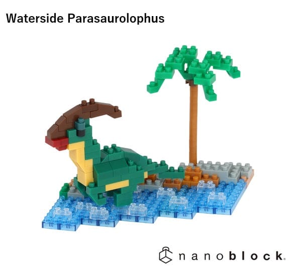 Techzone Geelong nanoblock Waterside Parasaurolophus nanoblock