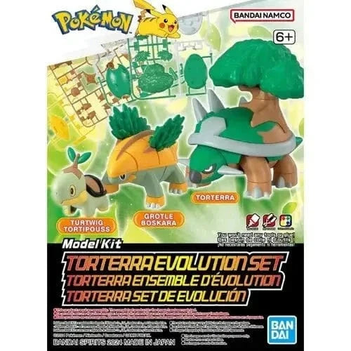 Techzone Geelong Pokemon Model Kit Torterra Evolution Set
