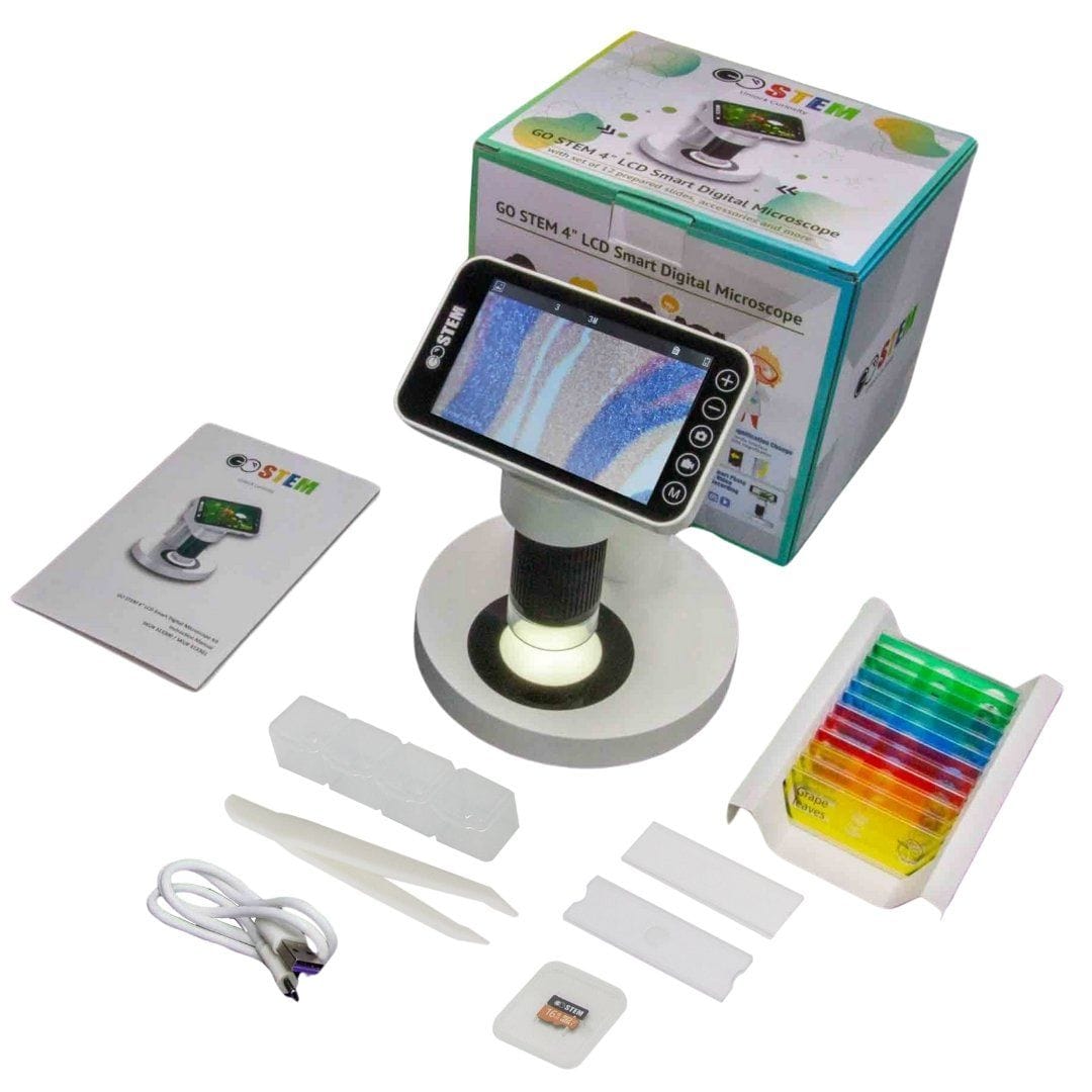 Techzone Geelong stem GO STEM 4” LCD Smart Digital Microscope Standard K