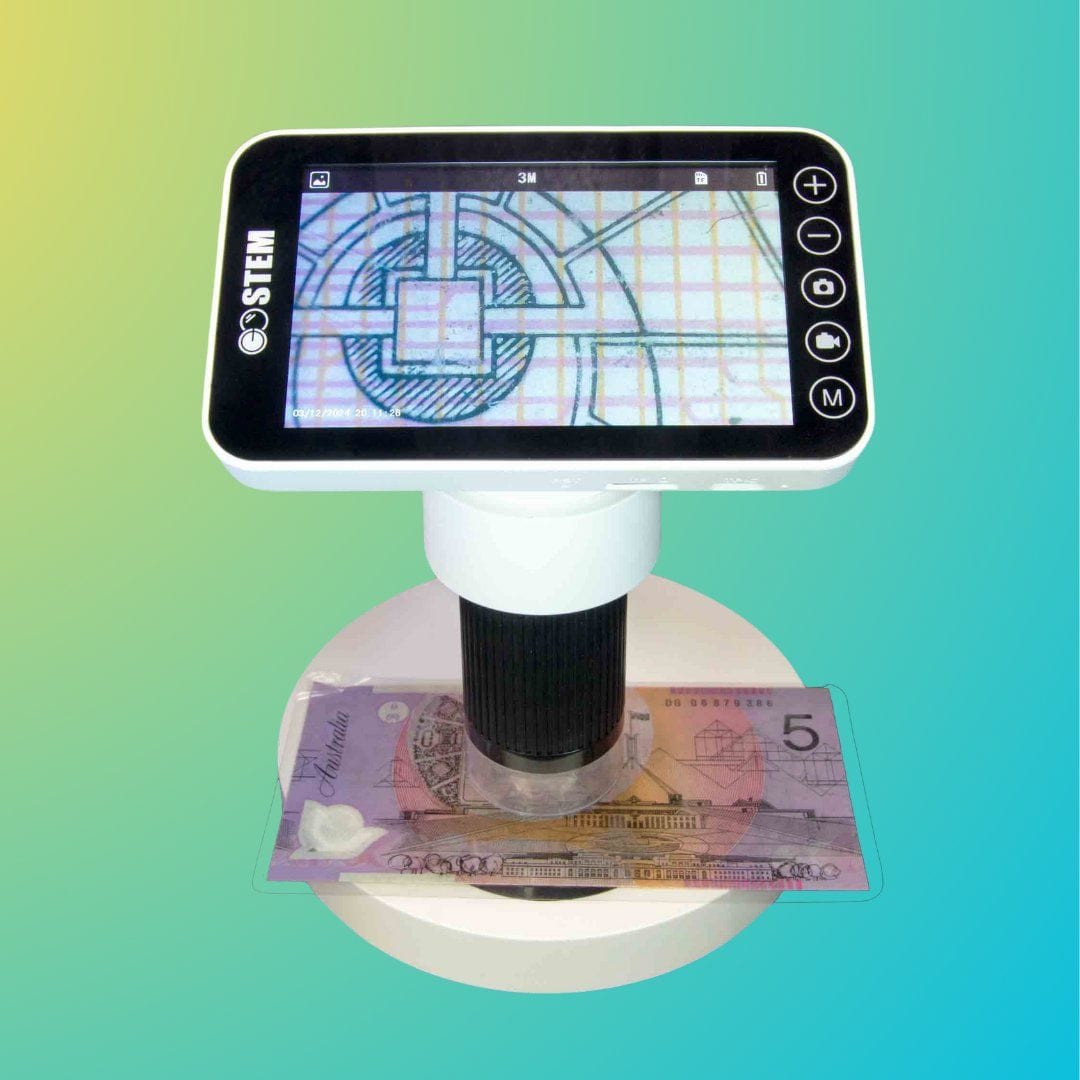 Techzone Geelong stem GO STEM 4” LCD Smart Digital Microscope Standard K