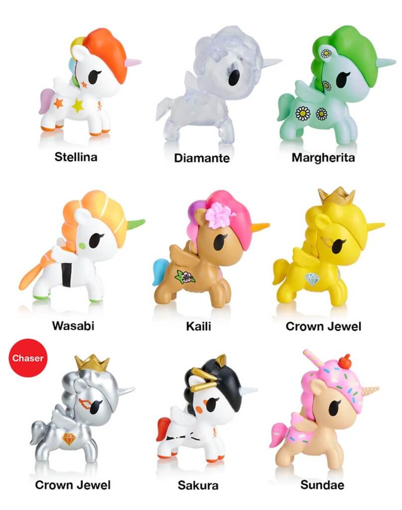 Techzone Geelong TOKIDOKI Capsule Cuties Unicorno Blind Box