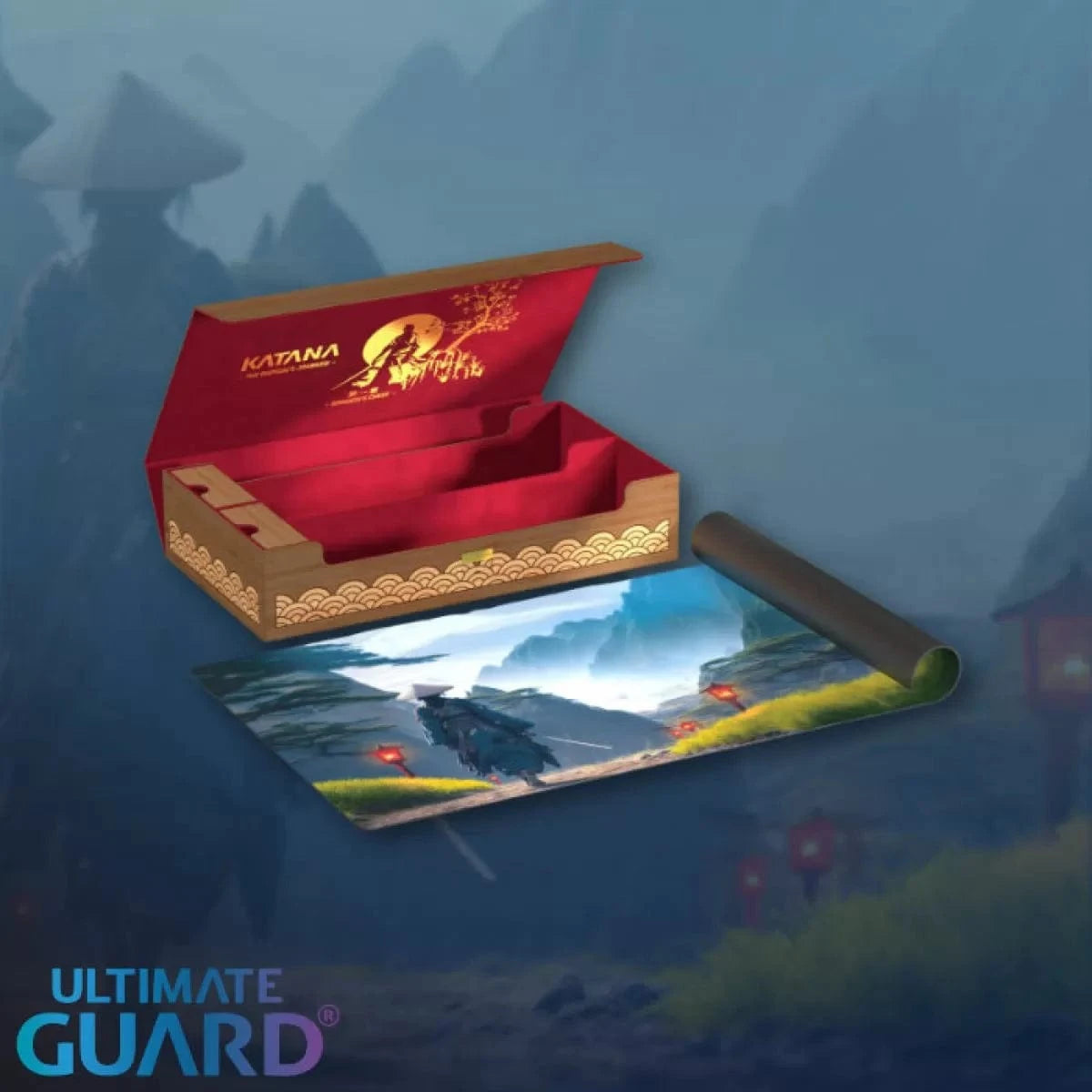 Techzone Geelong Ultimate Guard: Bundle – The Shogun's Journey: Samurai's Chest (XenoSkin Omnihive 1000+ & Playmat)