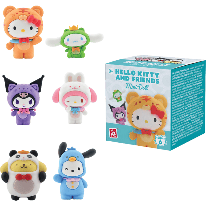 Techzone Geelong YuMe Hello Kitty and Friends 5cm Mini-Doll Forest Friends Series