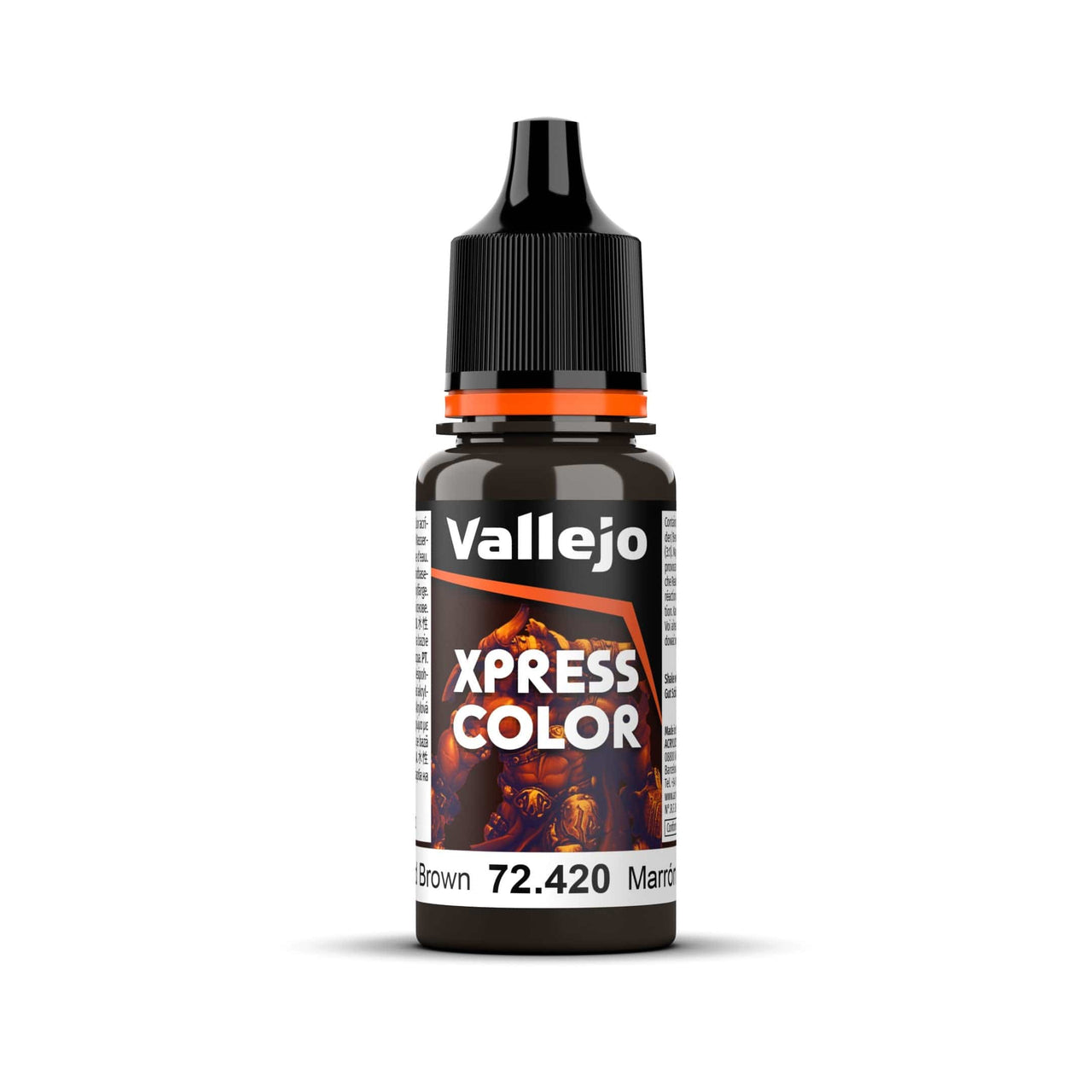 Vallejo Paint Vallejo - Game Colour - Xpress Colour - Wasteland Brown 18ml 72.420