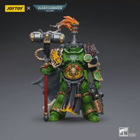 Thumbnail for warhammer figure Warhammer Collectibles: 1/18 Scale Salamanders Captain Adrax Agatone