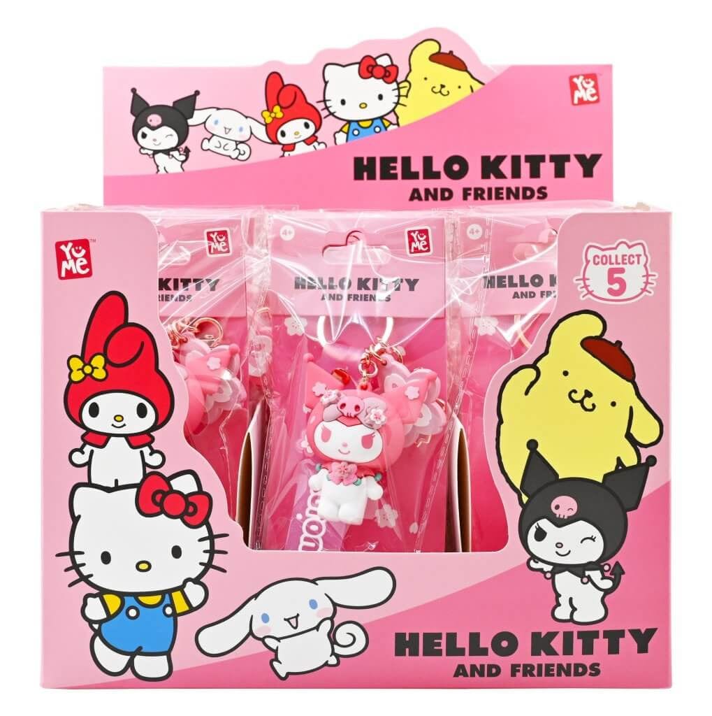 YUME novelty HELLO KITTY - Keychain w/hand strap - Sakura assortment