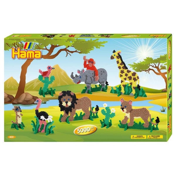 hama General Hama Beads Gift Set - Safari Animals