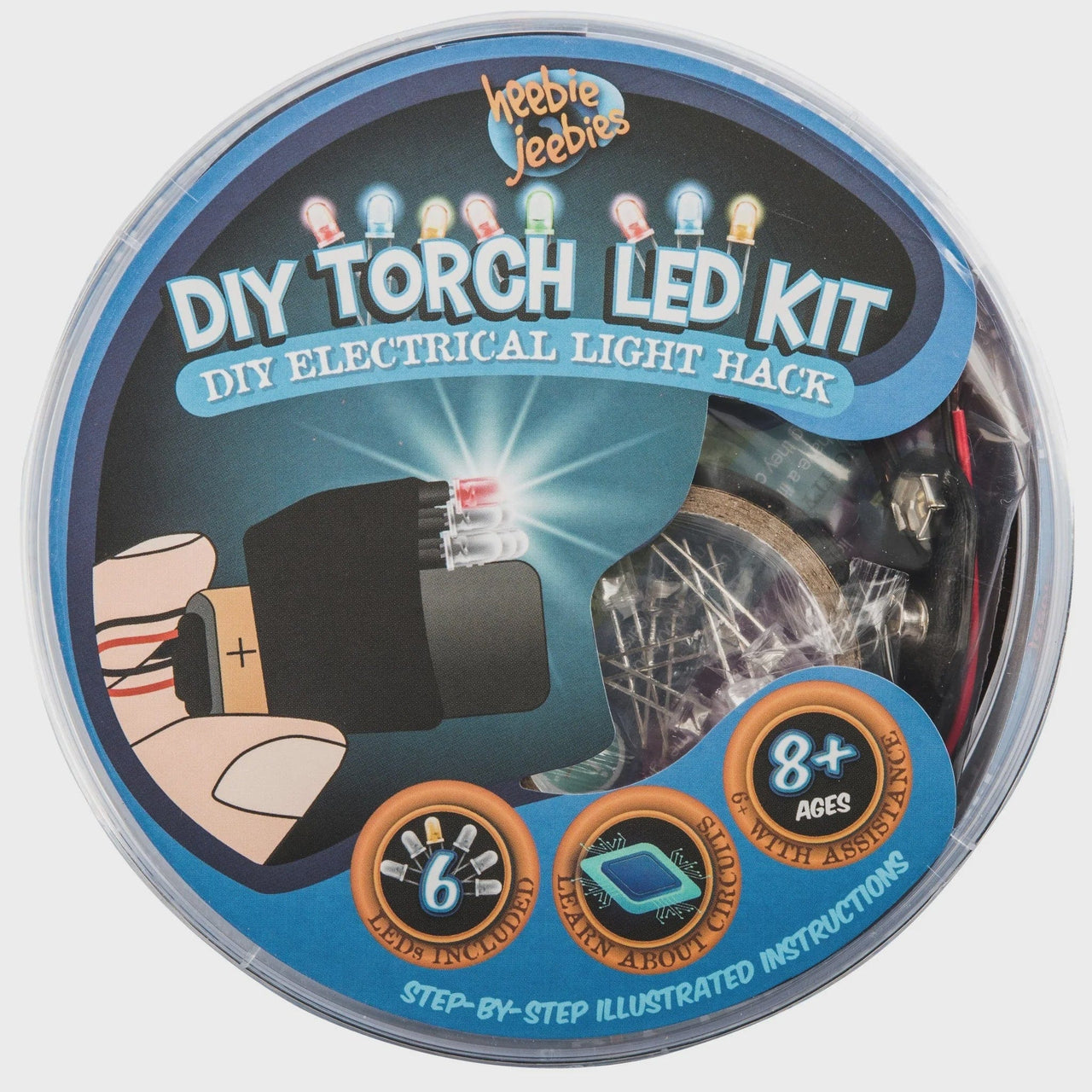heebie jeebies General Heebie Jeebies DIY LED Torch Kit