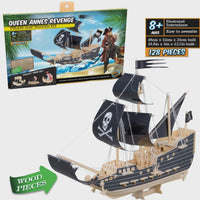Thumbnail for heebie jeebies stem Queen Anne's Revenge Ship Building Kit