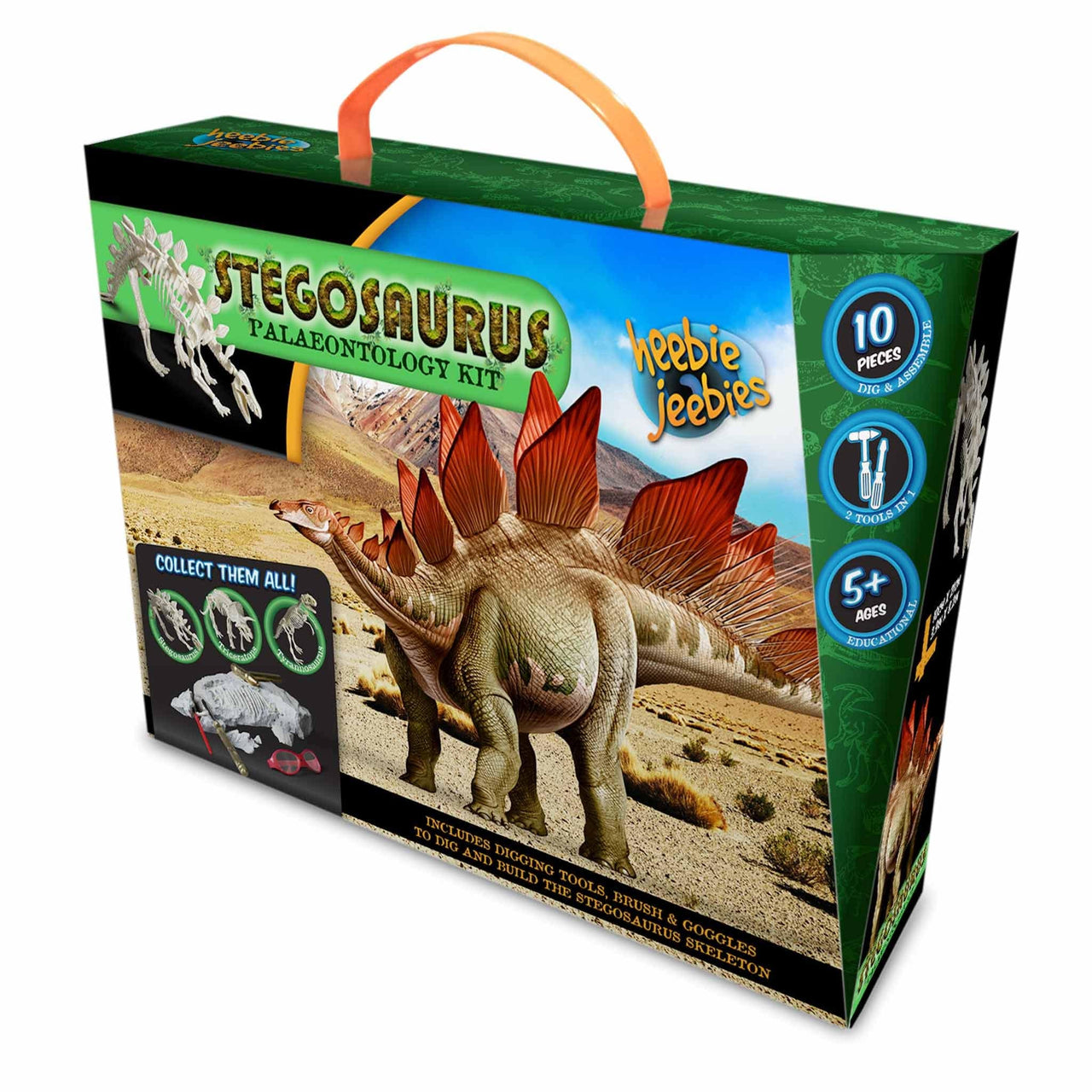 heebie jeebies stem Stegosaurus Palaeontology Kit