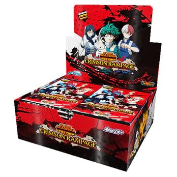 jasco Collectible Trading Cards Crimson Rampage Booster Box 1st Edition My Hero Academia CCG
