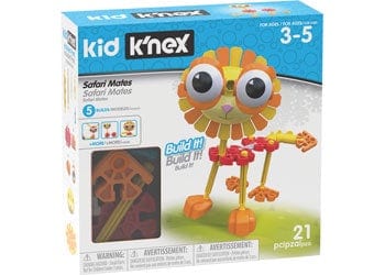 knex stem knex - Safari Mates 21 pieces 5 builds