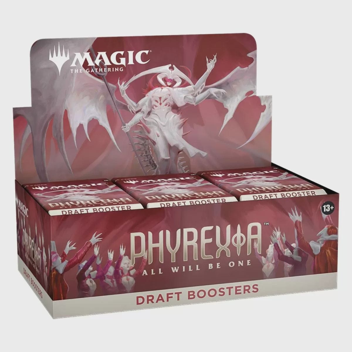 magic the gathering card game Magic Phyrexia All Will Be One Draft Booster Display