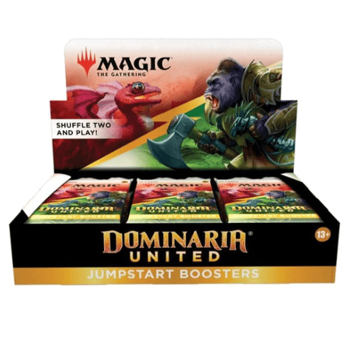 magic the gathering Collectible Trading Cards MAGIC THE GATHERING DOMINARIA UNITED JUMPSTART BOOSTER SEALED BOOSTER BOX (18)