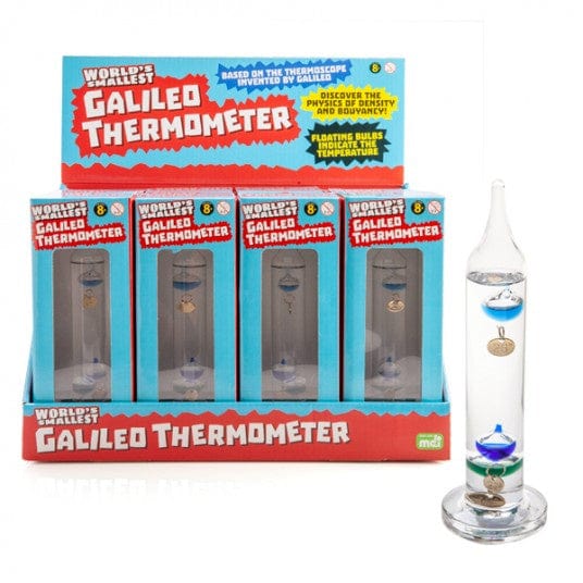 mdi novelty World's Smallest Galileo Thermometer