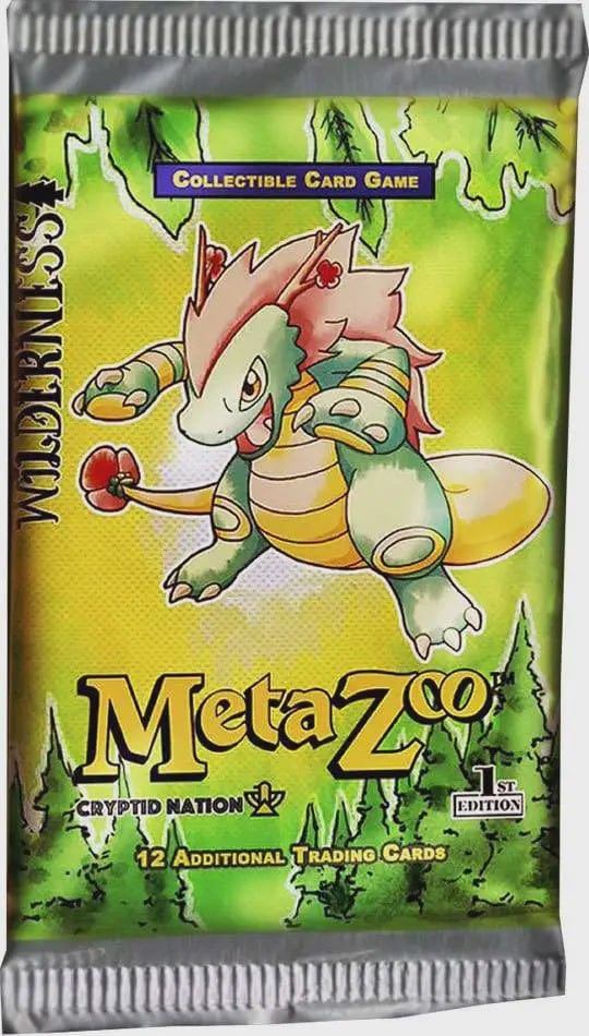 metazoo card game Meta Zoo Wilderness single booster pack