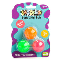 Thumbnail for smoosho sensory Smooshos Sticky Splat Ballz - 3 pack