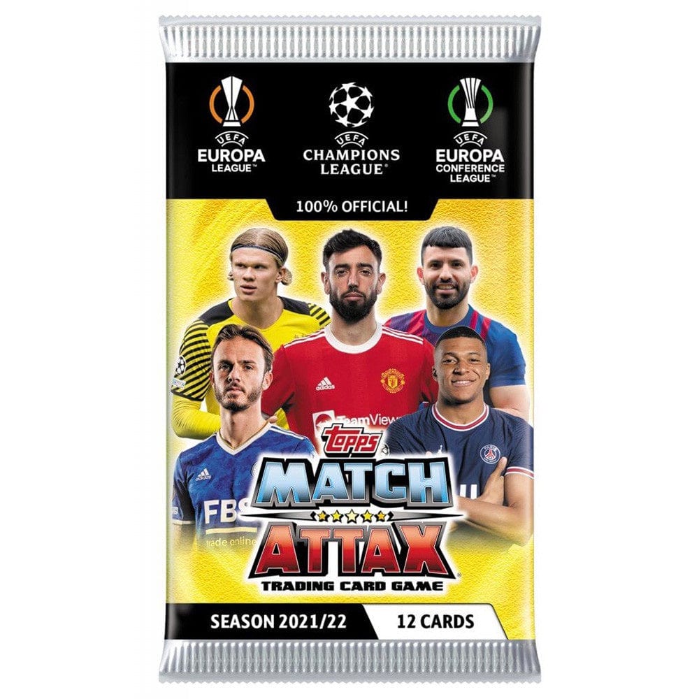 Topps topps Match Attax UEFA Champions League 20212022 Edition Booster Pack