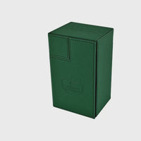 Thumbnail for ultimate guard ultimate gaurd Ultimate Guard Flip n Tray Deck Case 80+ Standard Size XenoSkin Green Deck Box