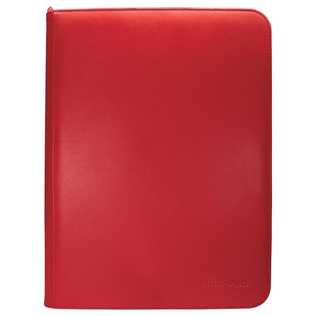 ULTRA PRO ultra pro ULTRA PRO Binder - Vivid 9-Pocket Zippered Pro-Binder: Red