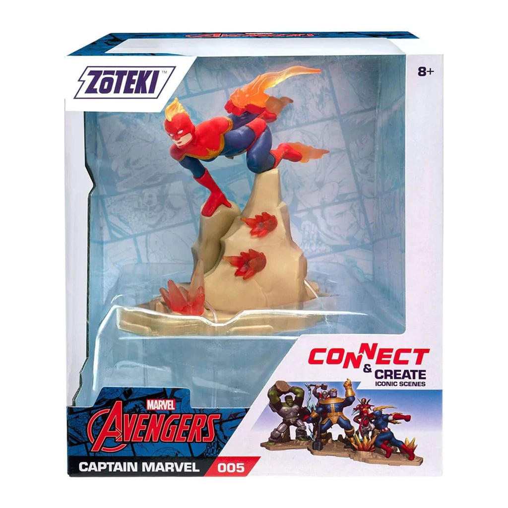 zoteki General Captain Marvel Avengers Zoteki Series 1 Figures Asst